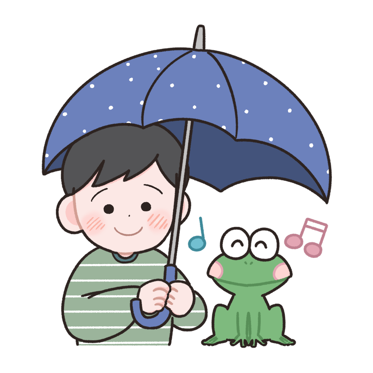 【6月素材】こども(私服)